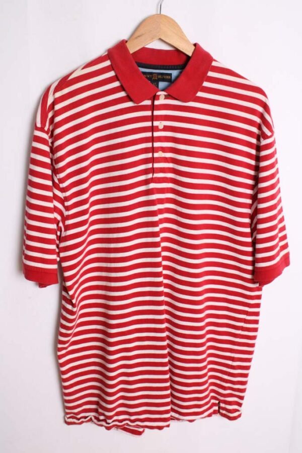 Polo Tommy Hilfiger Vintage Rayas "L"