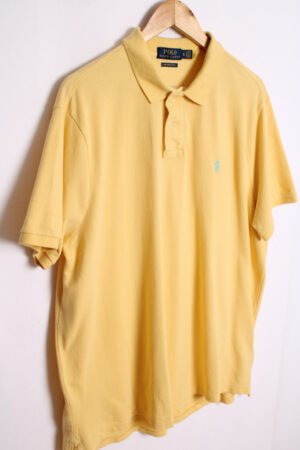 Polo Vintage Amarillo Pastel Ralph Lauren "XL"