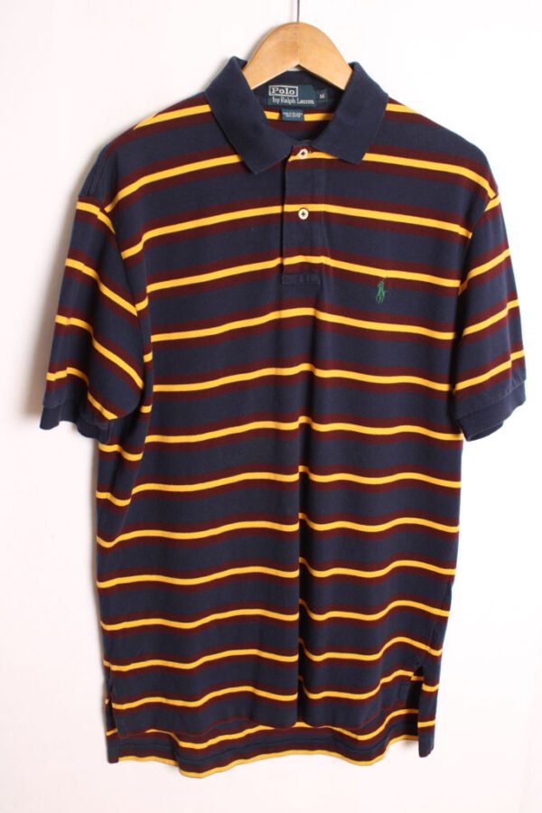 polo tommy hilfiger vintage ralph lauren-40 Polo Ralph Lauren Vintage Azul a Rayas "M"