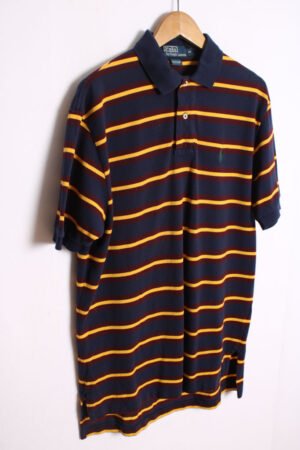 Polo Ralph Lauren Vintage Azul a Rayas "M"