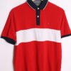 Polo Vintage Tommy Hilfiger Rojo y Blanco "M"