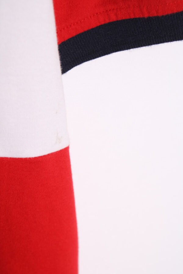 Polo Vintage Tommy Hilfiger Rojo y Blanco "M"
