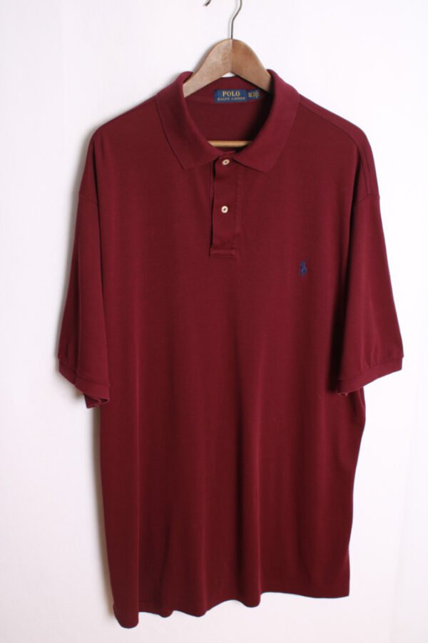 Polo Burdeos Vintage Ralph Lauren "3XL"