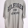 Polo Gris y Blanco Tommy Hilfiger Vintage "XL"