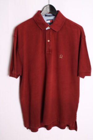 polo-vintage-marca-chico-49.jpg Polo Tommy Hilfiger Vintage Granate "M/L"