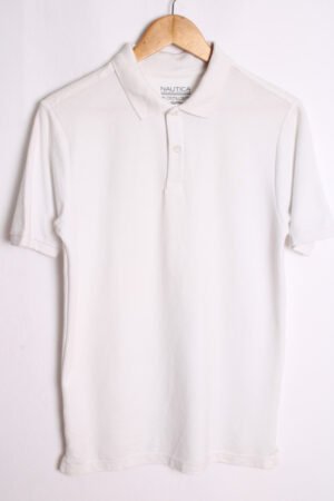 Polo Náutica Vintage Blanco "S"