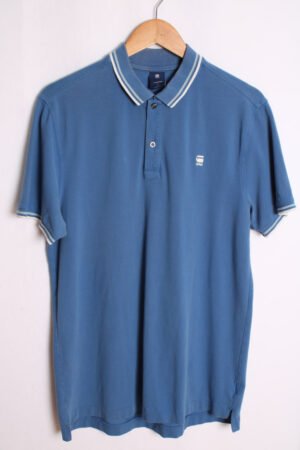 Polo G-Star Azul Vintage "L"
