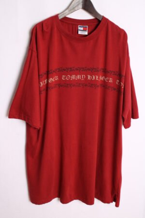 Camiseta Vintage Granate Tommy Hilfiger "XL"