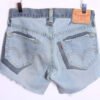 Short Levis 907 Vintage Denim Azul Claro nº38 W31