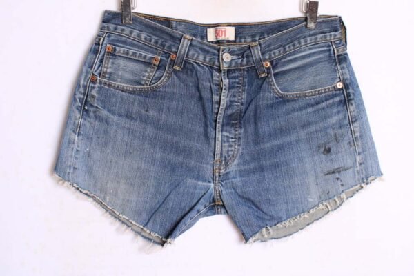 Short Levis 501 Vintage Azul Desgastado W34 nº44