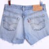 Short Levis 501 Vintage Denim Azul Claro nº18 W33