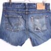 Short Levis 512 Vintage Azul con Roturas W33 nº2