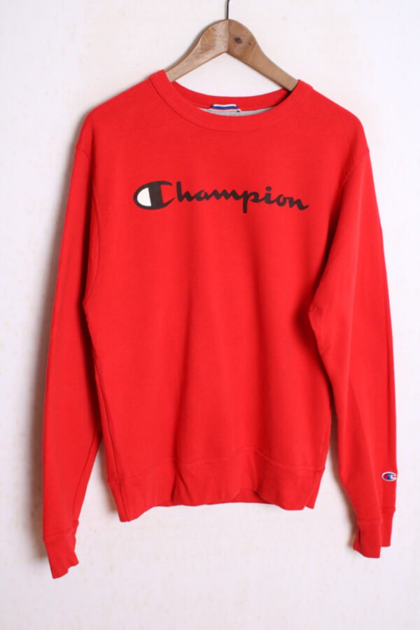 Sudadera Vintage Champion Roja "XS/S"