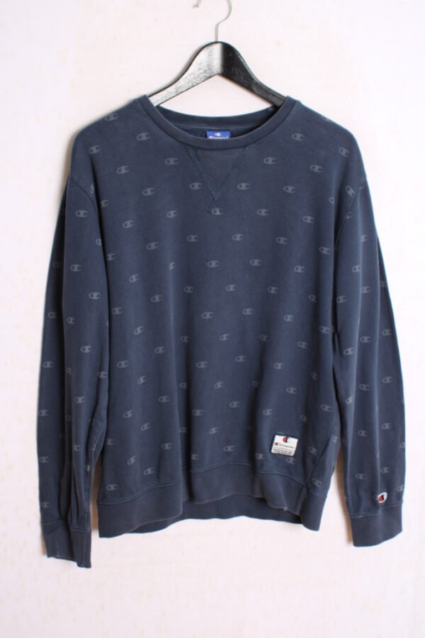 Sudadera Vintage Azul Champion "M"