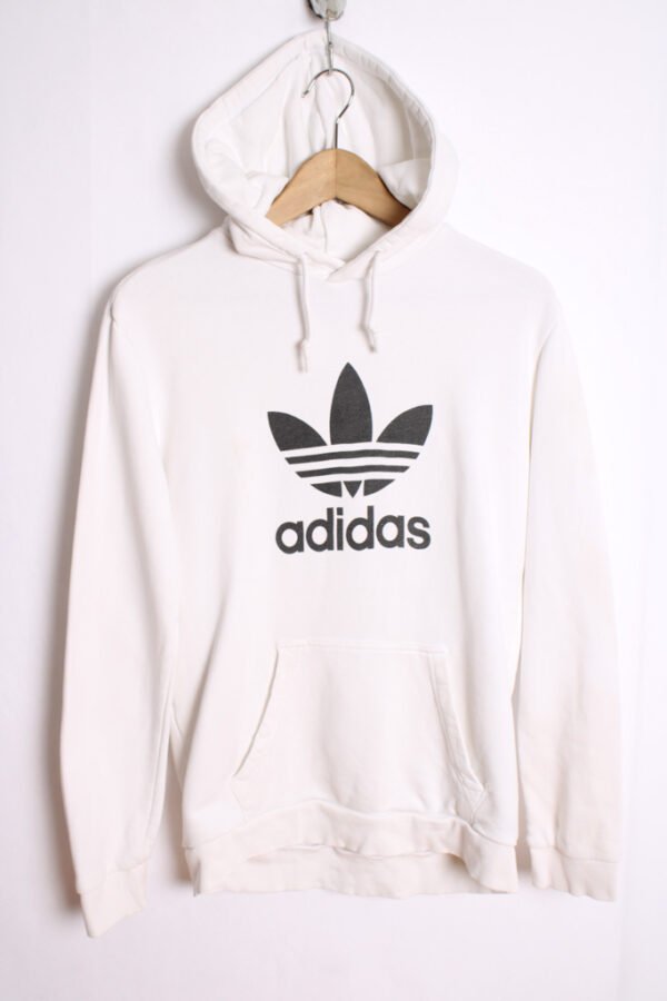 Sudadera Adidas Vintage Hoodie Blanca "S"