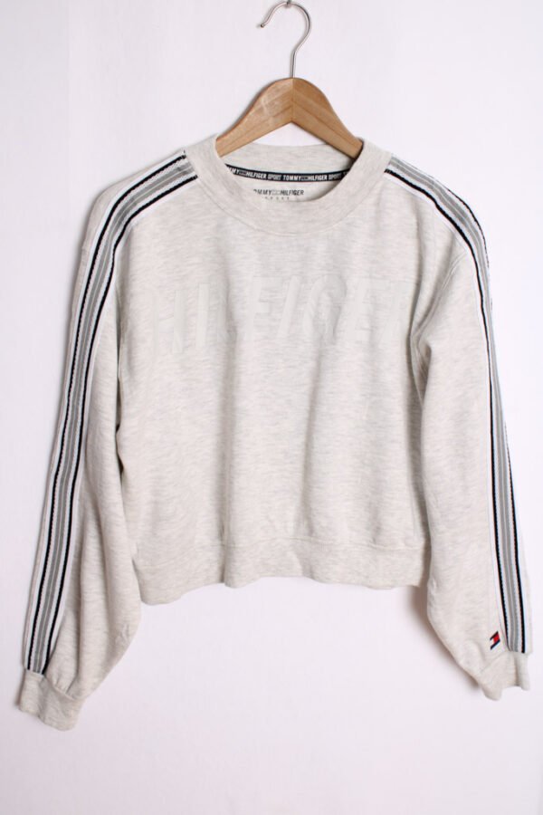 Crop Top Tommy Hilfiger Vintage Gris "S/M" mujer