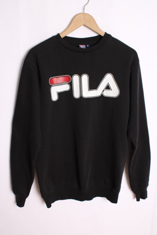 Sudadera Fila Vintage Negra "S"