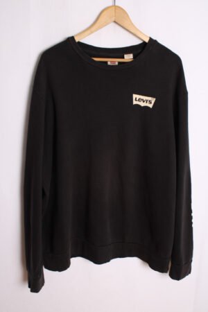Sudadera Vintage Levi´s Negra "XL/2XL"