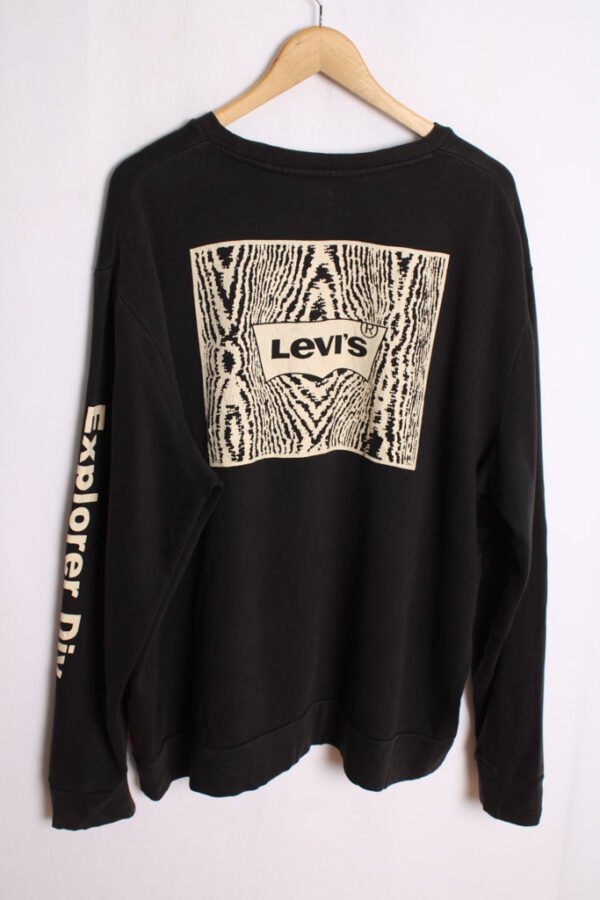 sudadera-vintage-deportiva-37.jpg Sudadera Vintage Levi´s Negra "XL/2XL"