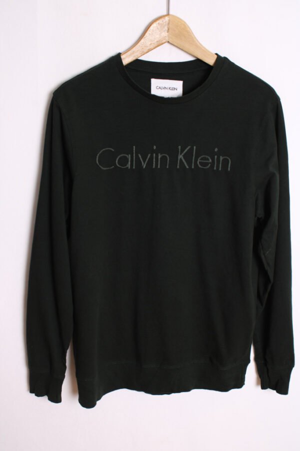 Sudadera Verde Vintage Calvin Klein "M"