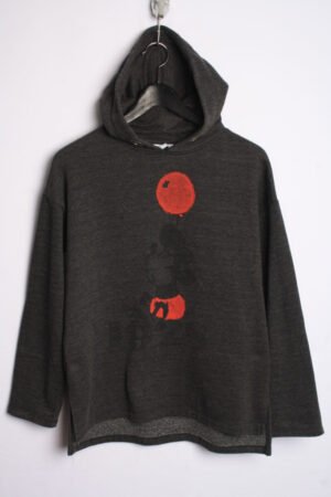 Sudadera Disney Vintage Mickey Mouse Gris con Capucha "S"