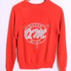Sudadera Roja Vintage Queen Mary Cruise "S"
