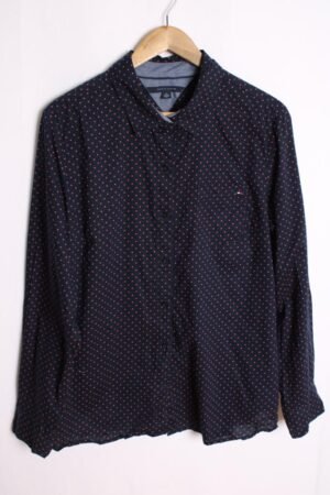 tommy-hilfiger-vintage-ralph-lauren-77.jpg Camisa Azul Marino Lunares Tommy Hilfiger "L/XL"