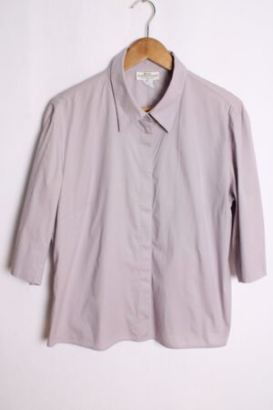 Camisa Lila Vintage Manga Francesa "L"