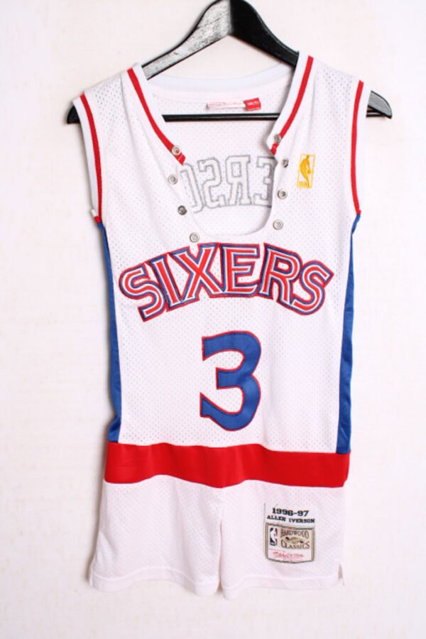 Jupsuit Mitchell & Ness Vintage NBA 76 Sixers "S"