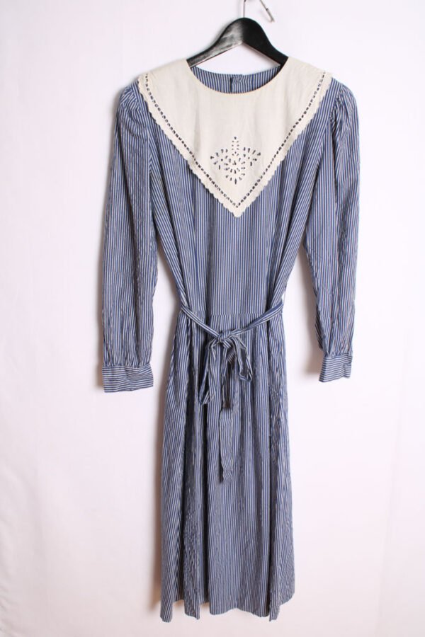 Vestido Midi Vintage Rayas "L/XL"