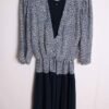 Vestido Estampado Bicolor Vintage "XL/2XL"