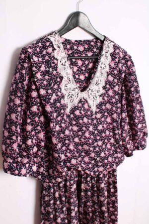 Vestido Marino Liberty Vintage "3XL"