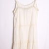 Vestido Midi Hilos Dorados Vintage "L/XL"