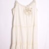 Vestido Midi Hilos Dorados Vintage "L/XL"