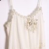Vestido Midi Hilos Dorados Vintage "L/XL"