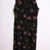 vestido-de-verano-estampado-vintage_-95.jpg Vestido Largo Vintage Negro Flores "XL"