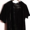 Vestido Terciopelo Vintage Negro "M/L"