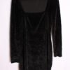 Vestido Terciopelo Escote Cuadrado Vintage "M"