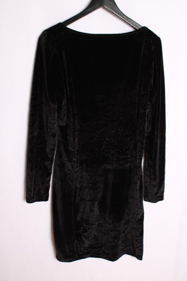 Vestido Terciopelo Escote Cuadrado Vintage "M"