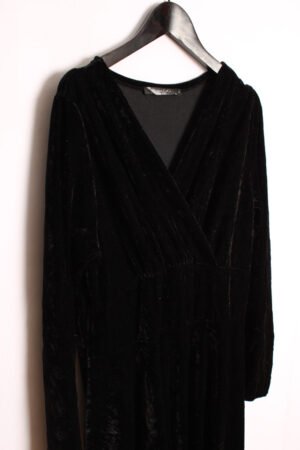Vestido Maxi Terciopelo Vintage "L"