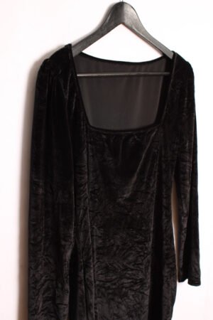 vestido-terciopelo-vintage_-56.jpg Vestido Terciopelo Escote Cuadrado Vintage "M"