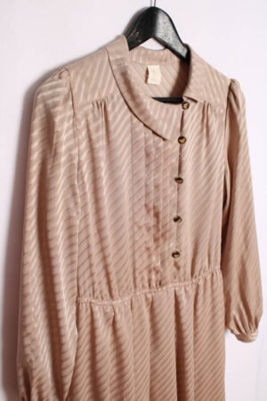 vestido-usa-midi-vintage-100.jpg Vestido Cuello Asimétrico Vintage " M/L"