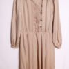Vestido Cuello Asimétrico Vintage " M/L"