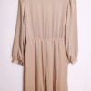 Vestido Cuello Asimétrico Vintage " M/L"