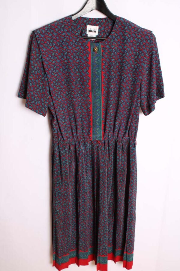 Vestido Paisley Midi Vintage "XXL"