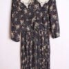 Vestido Vintage Estampado Flores "M/L"