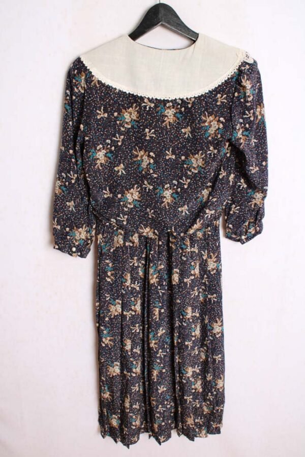Vestido Vintage Estampado Flores "M/L"