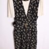 vestido-vintage-americano-verano-100.jpg Vestido Vintage Azul Midi Liberty "XL/2XL"