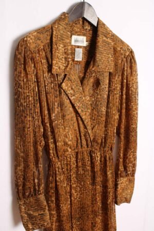 Vestido Animal Print Vintage Leopardo "L/XL"