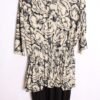 Vestido Flores Vintage con Peplum "XL/2XL"